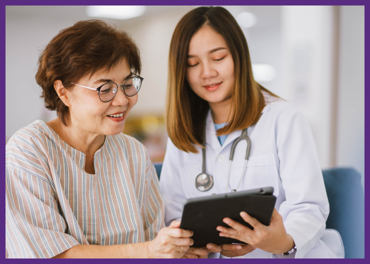 photo of a woman talking with a young female doctor while seated side by side - why are second opinions so important
